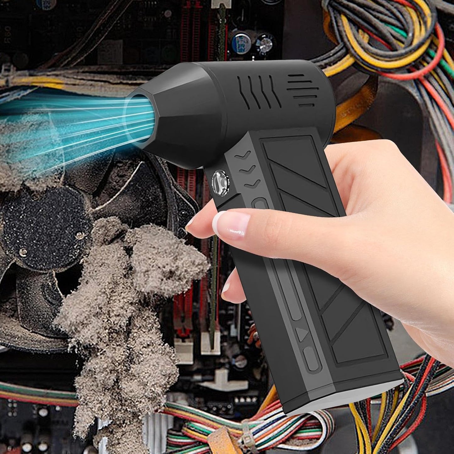 Avelena | Wiederaufladbarer Handheld Elektrischer Druckluftreiniger – Nivaro