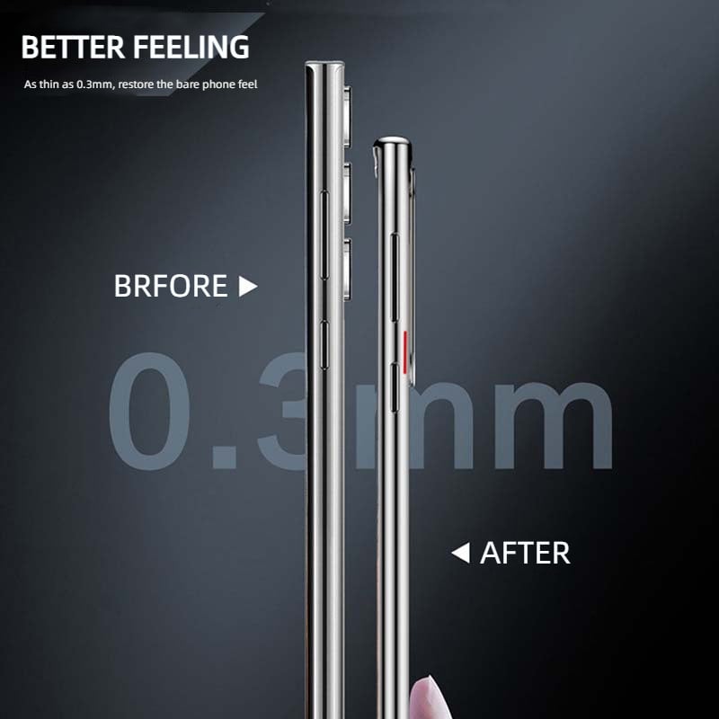 Avelena | Transparente Luxus-Beschichtung Magnetische Abdeckung für Samsung