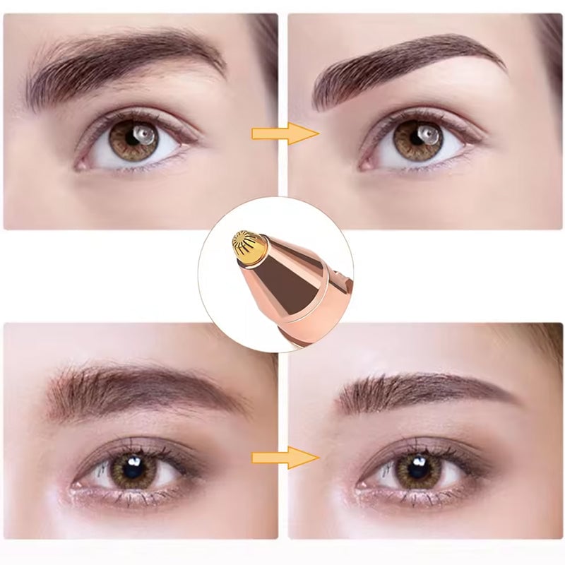 Avelena | 2 in 1 Elektrischer Augenbrauen-Trimmer