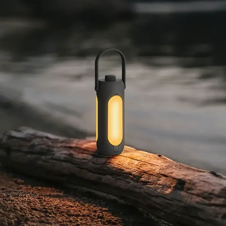 Avelena | Tragbare wiederaufladbare Campinglampe | 180 Stunden Batterielaufzeit, SOS-Funktion und leichtes Design für Outdoor-Abenteuer