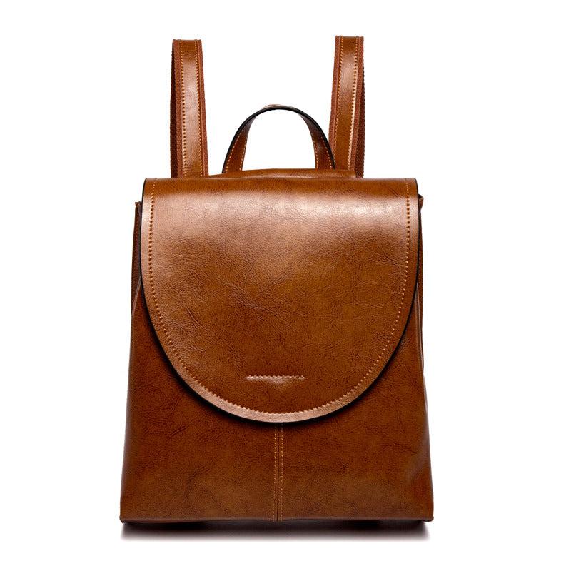 Avelena | Trendiger Leder Rucksack für Frauen - Stilvoll, Vielseitig & Nachhaltig