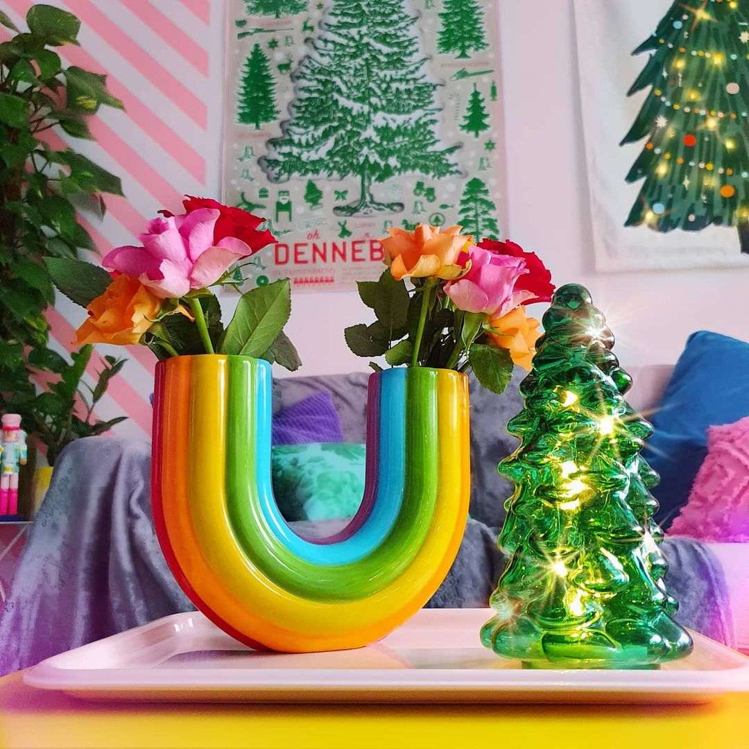 Avelena | Regenbogen Reflexion Vase