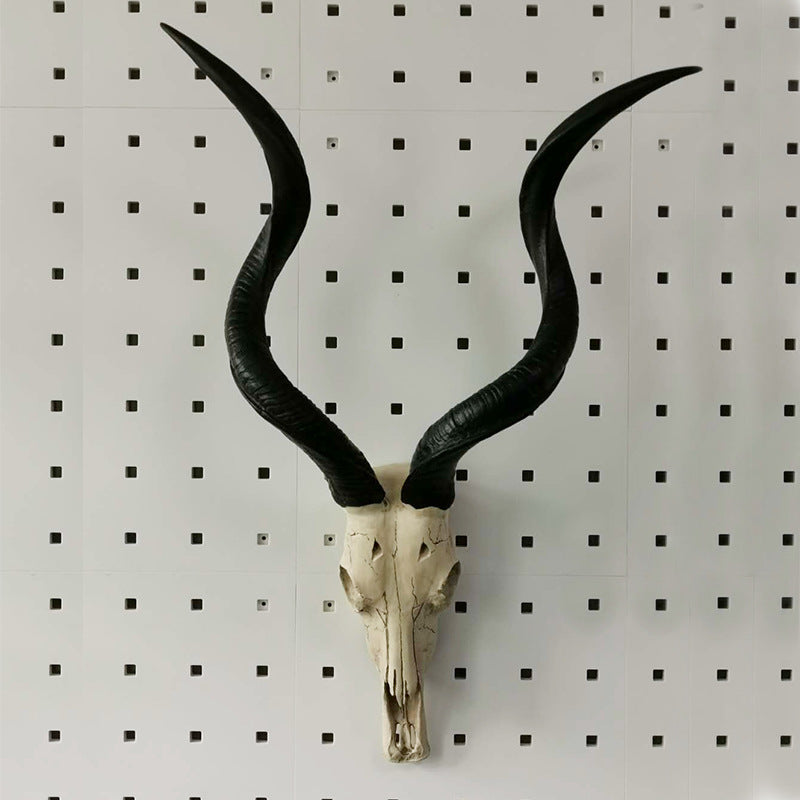 Avelena | Vintage Scheffkopf Wandbehang Wohnkultur
