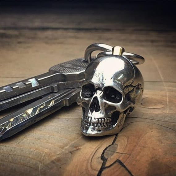 Avelena | Piston Art Skull Schlüsselanhänger