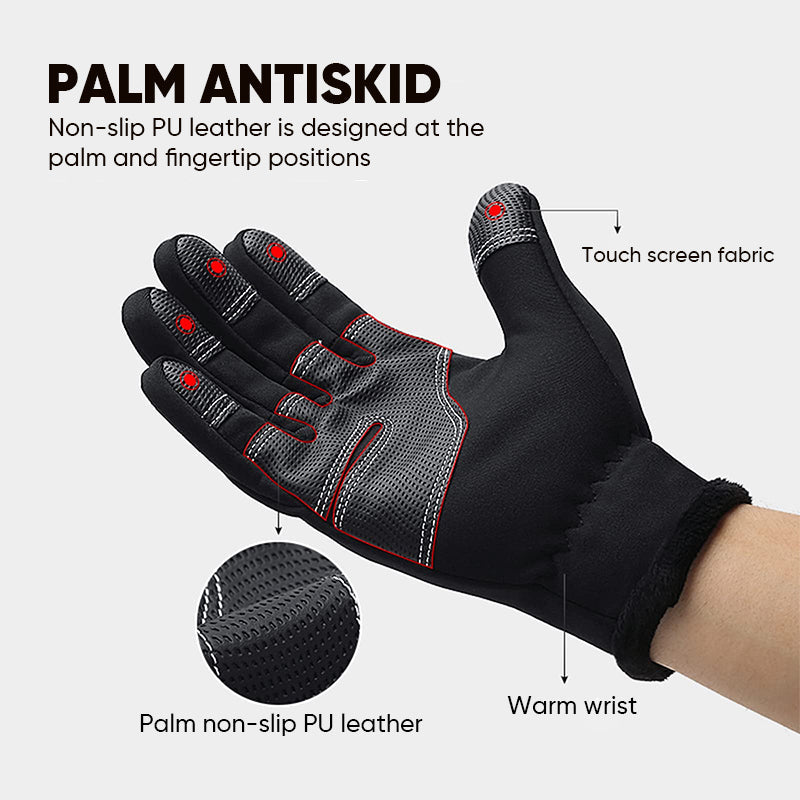 Avelena | Winter-Touchscreen winddichte Handschuhe