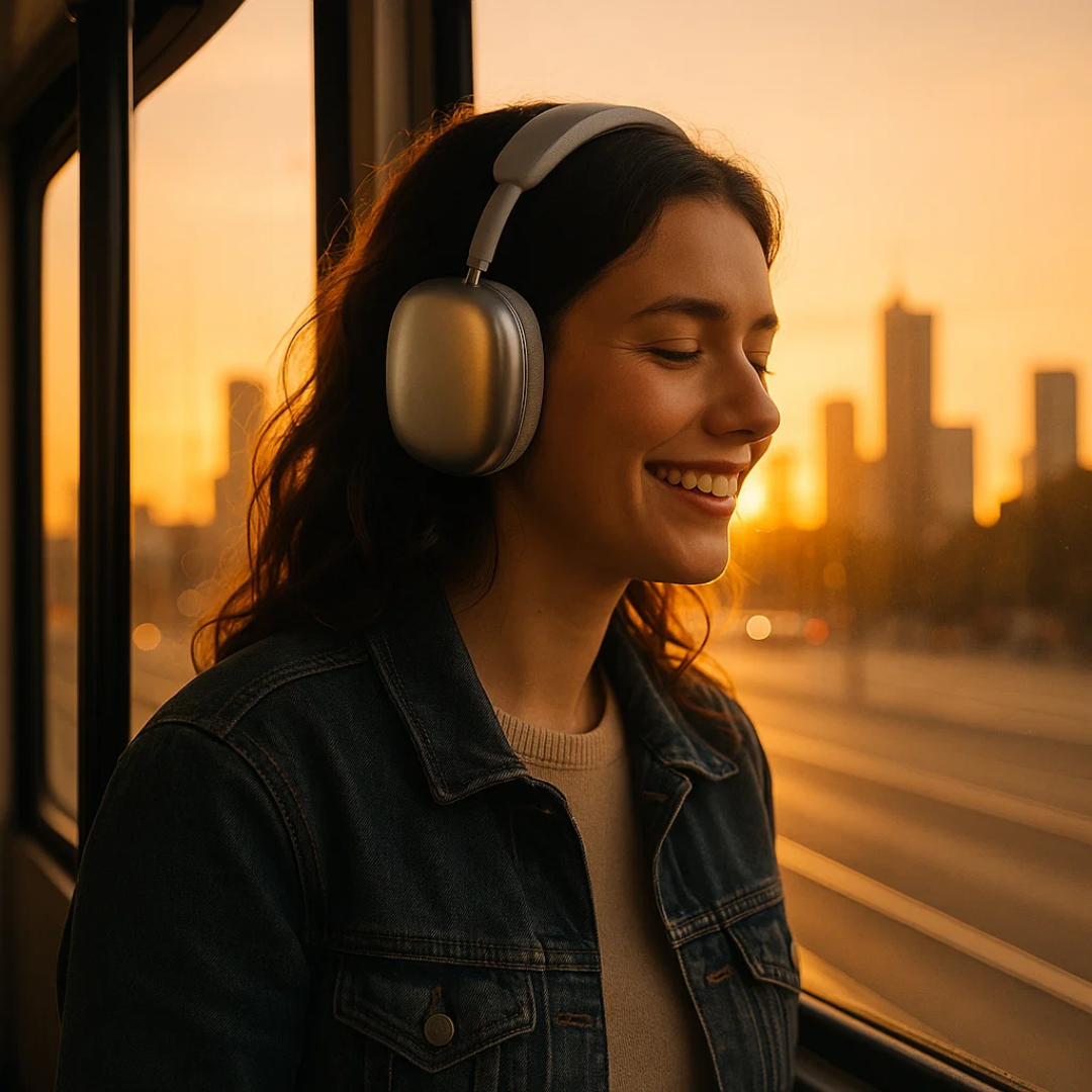 Avelena | AeroBeats | Drahtlose Bluetooth-Kopfhörer mit HiFi-Sound und Geräuschunterdrückung