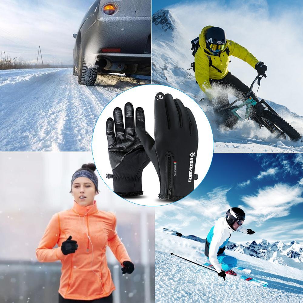 Avelena | Warme wasserdichte Touchscreen-Handschuhe mit Futter