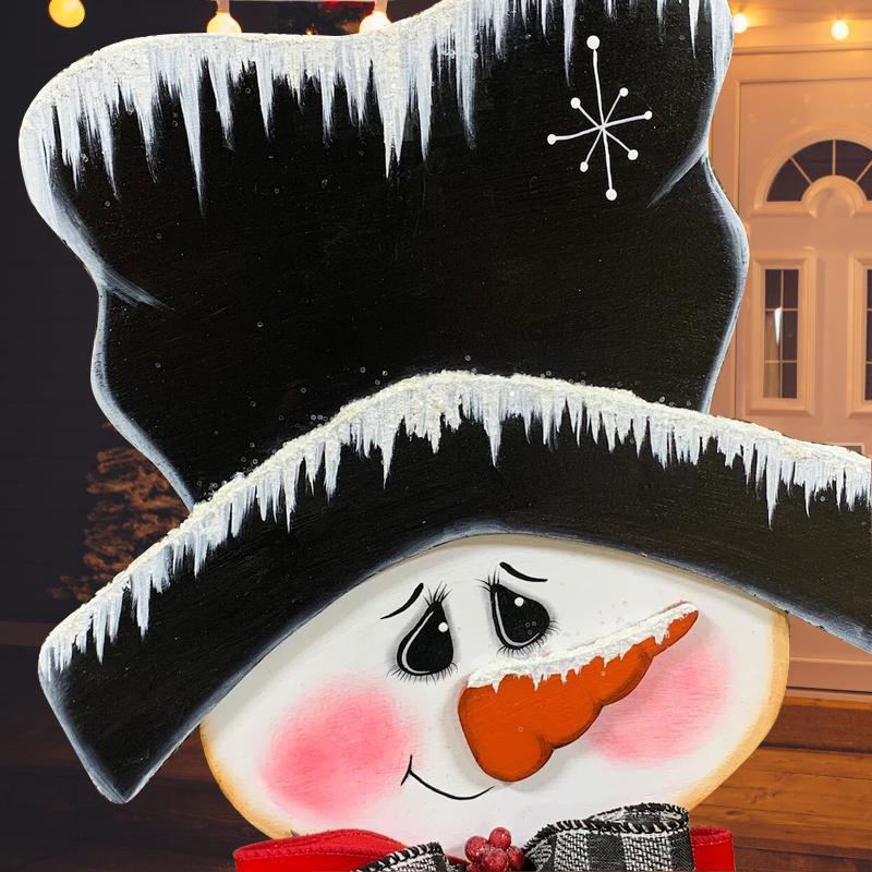 Avelena | Weihnachten Schneemann Dekoration Handwerk