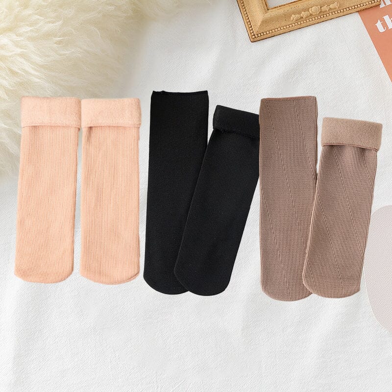 Avelena | Winterweiche Plüschbodensocken