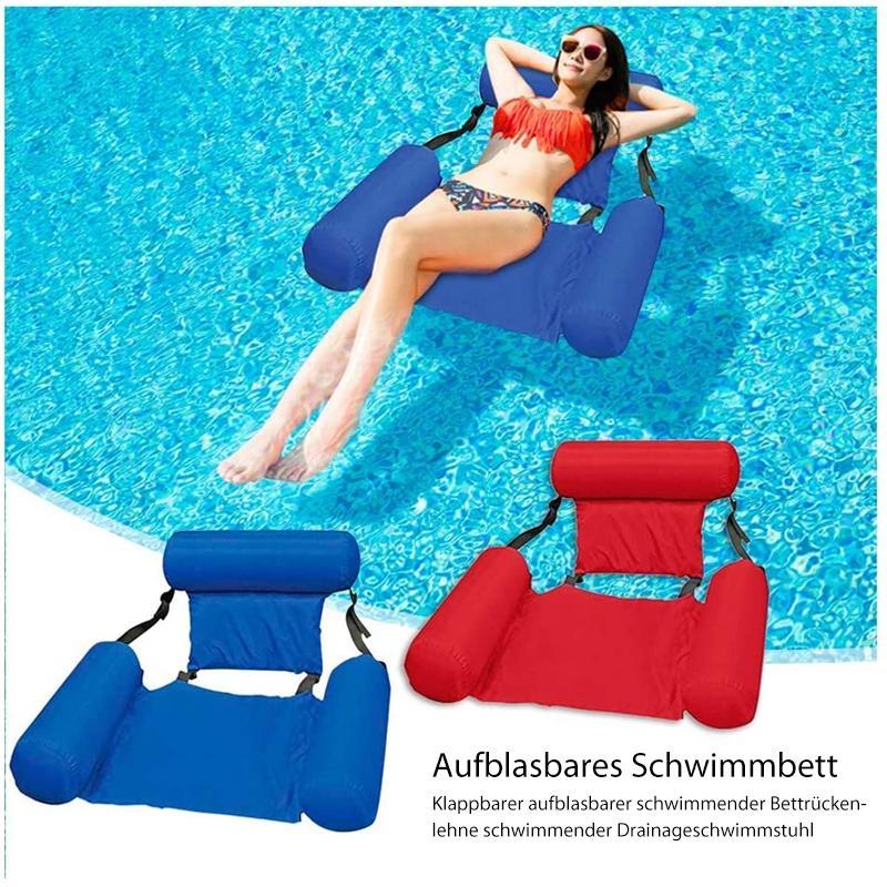 Avelena | Schwimmendes Schwimmbett und Liegestuhl