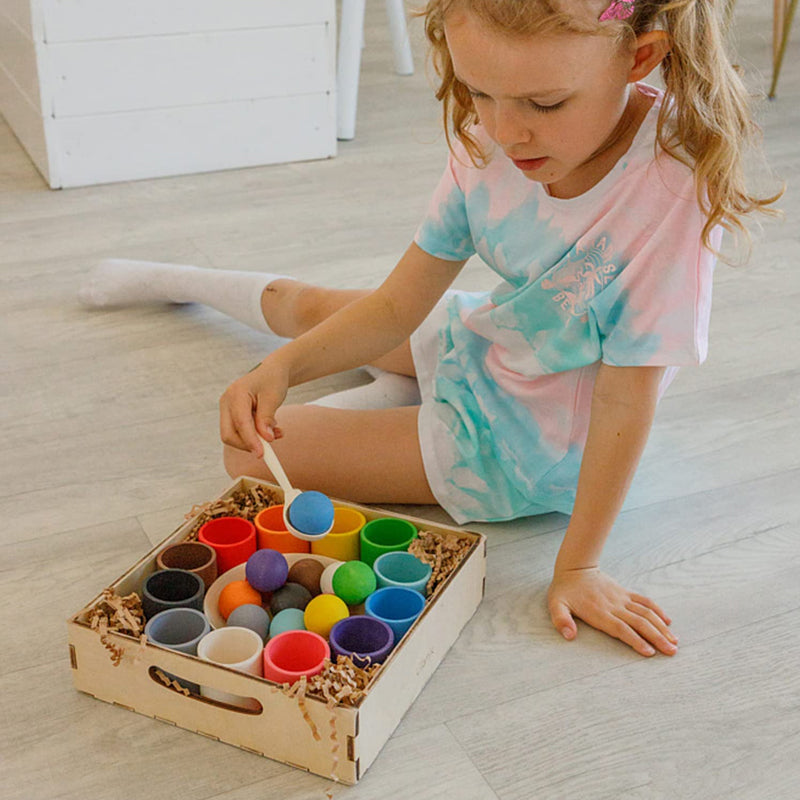 Avelena | Regenbogen Spielzeug Weisheitsspiel
