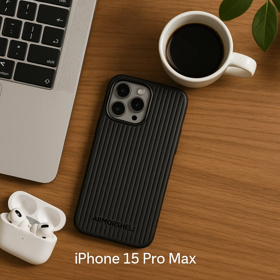 Avelena | ArmorShell | Ultradünnes und Stoßsicheres iPhone-Cover