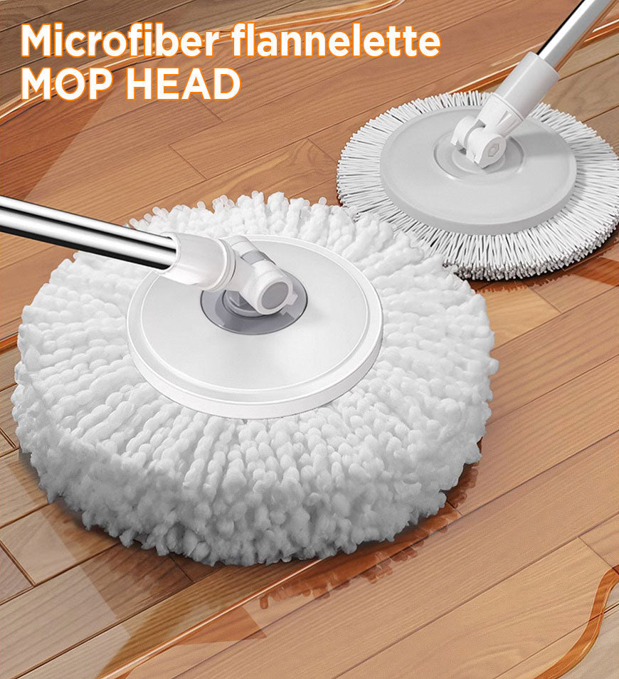Avelena | 360° Drehbarer Wischmopp- und Eimer-Set mit Auswringsystem F63