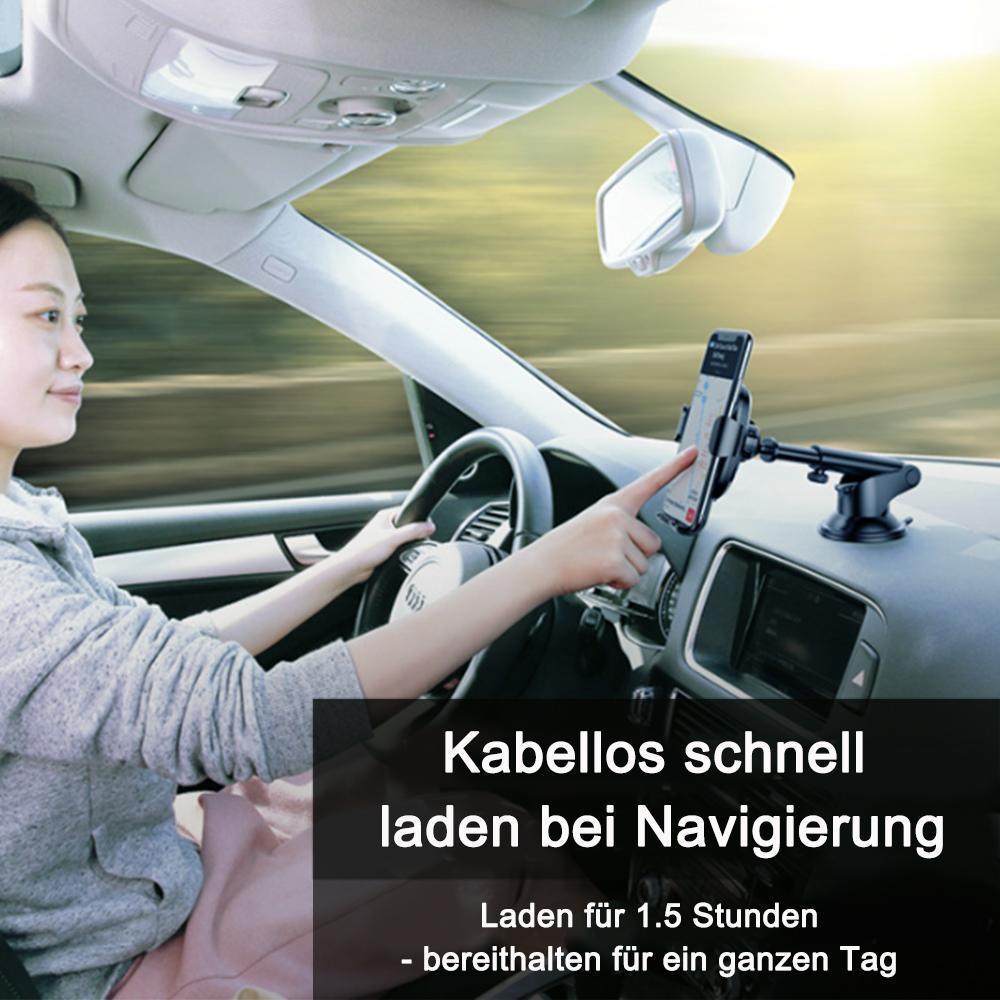 Avelena | 3 in 1 Kabelloses Ladegerät und Autotelefonhalter