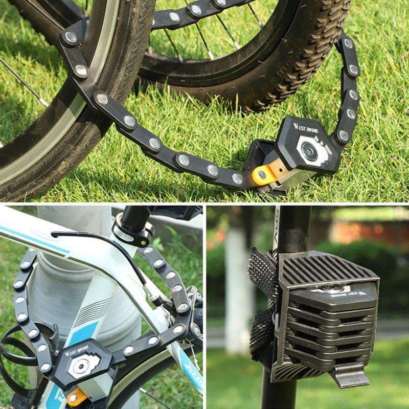 Avelena | Starkes Sicherheits-Faltfahrradschloss