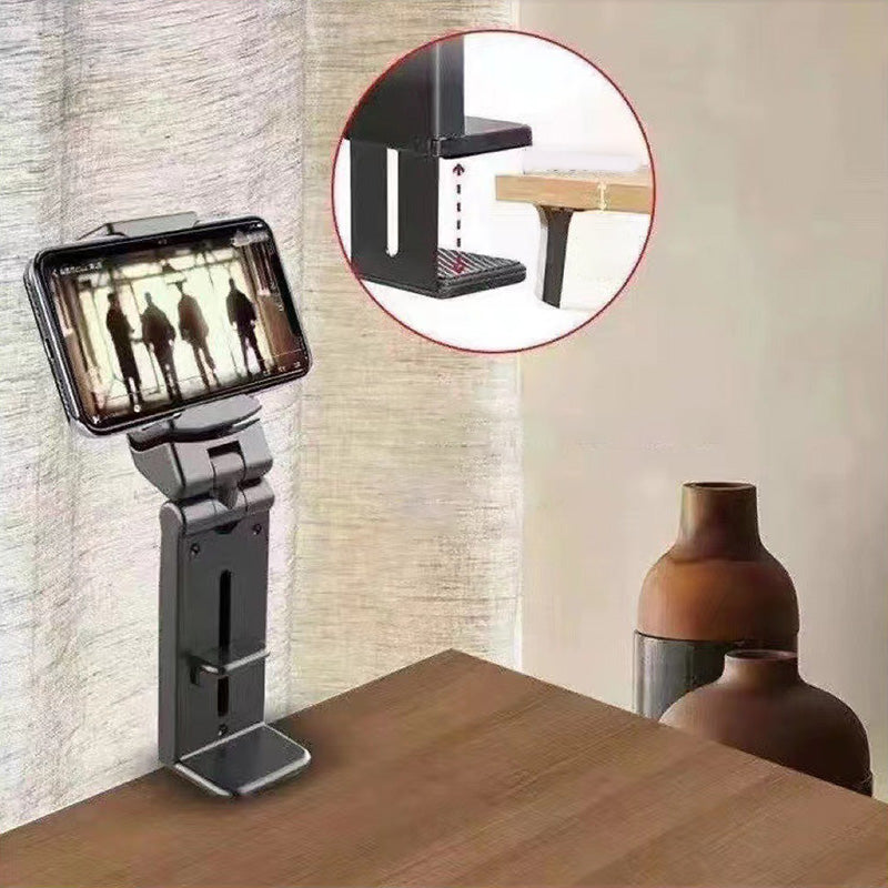 Avelena | 360 Grad drehbarer, multifunktionaler, faltbarer und versenkbarer Telefonhalter
