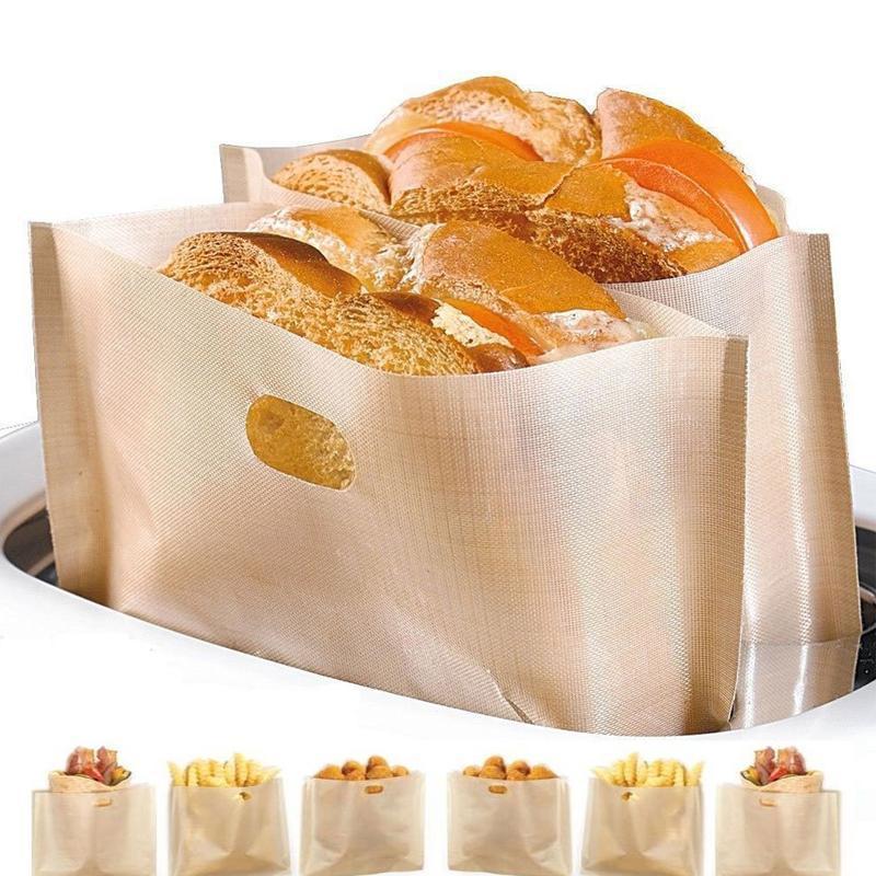 Avelena | Wiederverwendbare antihafte Toastabags, 5 Stücke