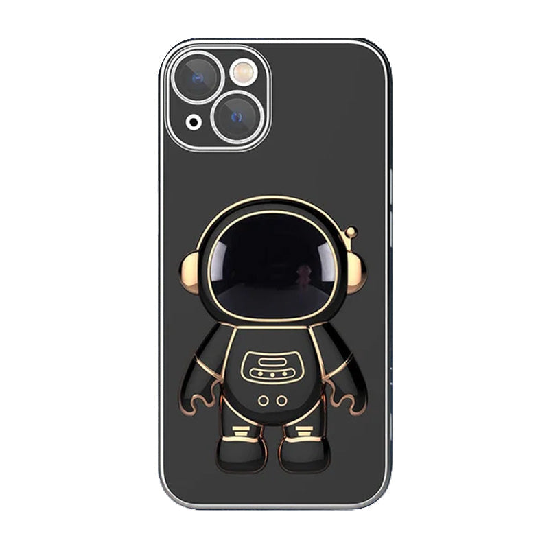 Avelena | 6D Beschichtung Astronaut Versteckte Standhülle für iPhone