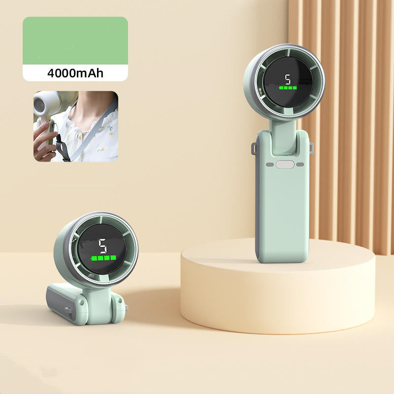 Avelena | 4000mAh Turboaufladbarer Handheld Mini Ventilator