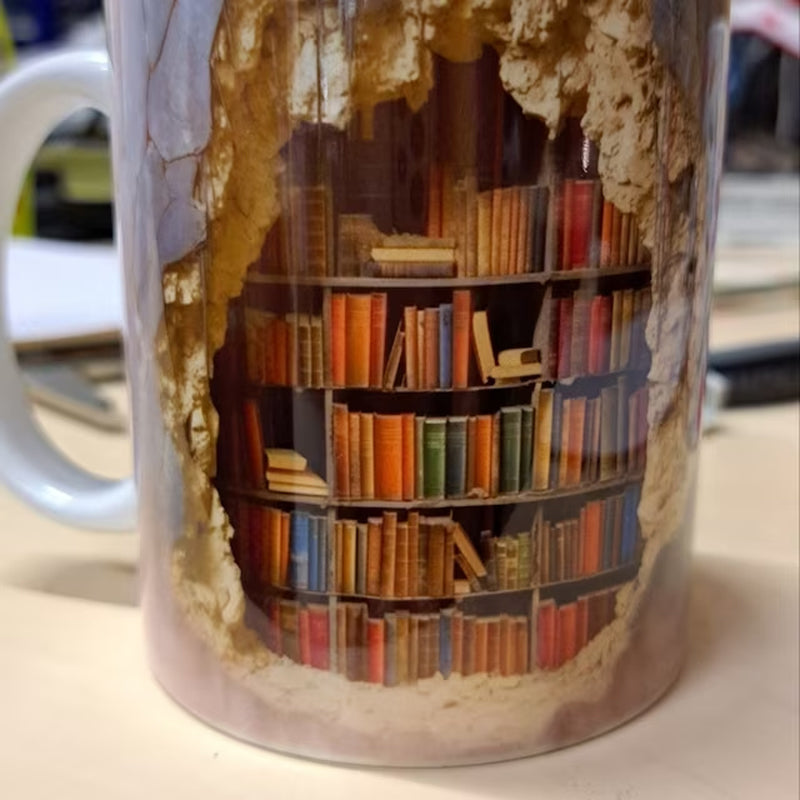 Avelena | 3D Bücherregal Tasse