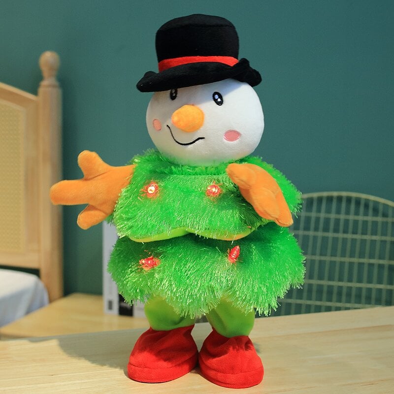 Avelena | Weihnachts Deko Figur | Singend & Tanzend | Plüsch Geschenk für Kinder & Erwachsene