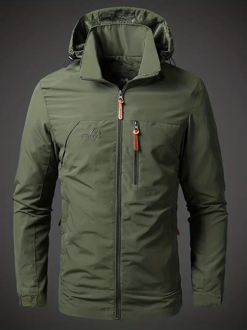 Avelena | Wasser- und Winddichte Herren Outdoor Jacke für alle Aktivitäten