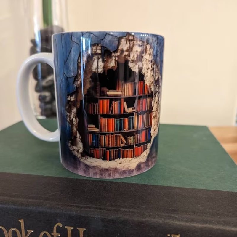 Avelena | 3D Bücherregal Tasse