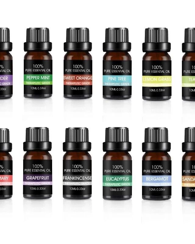 Avelena | Set Of 12 Pure Essential Oils Gift Set