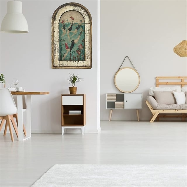 Avelena | Schwebende Wandkunst Badezimmer Dekor