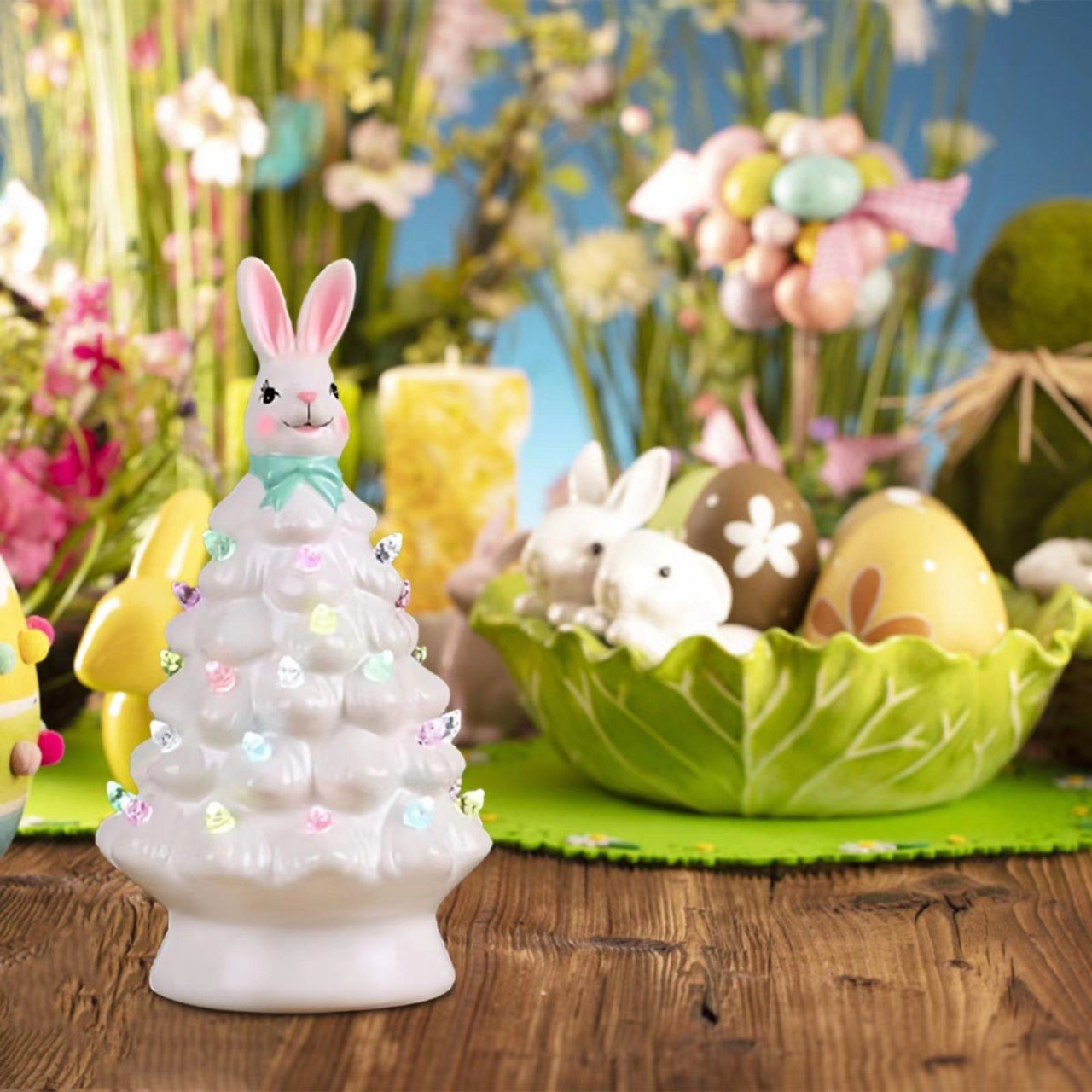 Avelena | Weihnachts-Pink-Hase-Baum