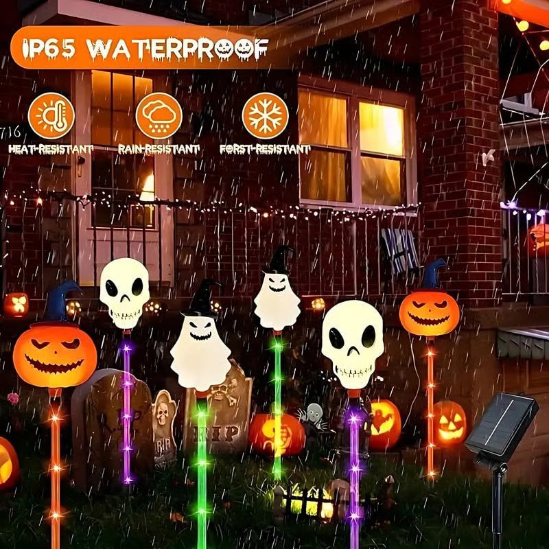 Avelena | 6 in 1 Halloween Solar Gartenlichter