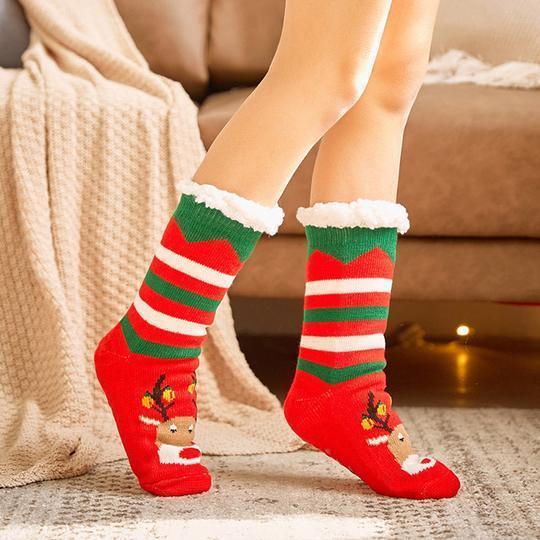 Avelena | Ultra-Plüsch Weiche Rutschfeste Socken, 1 Paar