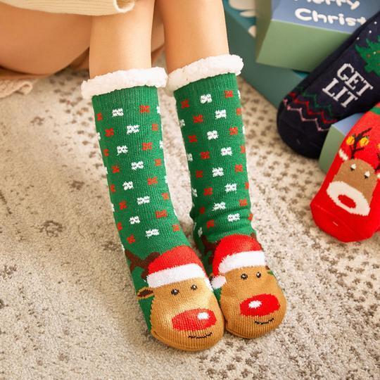 Avelena | Ultra-Plüsch Weiche Rutschfeste Socken, 1 Paar
