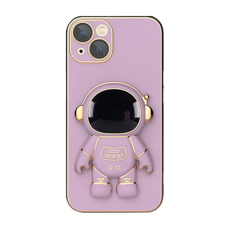 Avelena | 6D Beschichtung Astronaut Versteckte Standhülle für iPhone