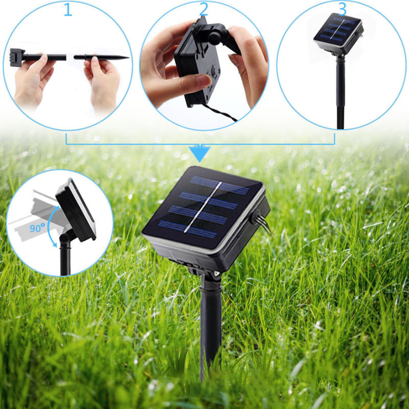 Avelena | Solar Wassertropfen Lichterkette