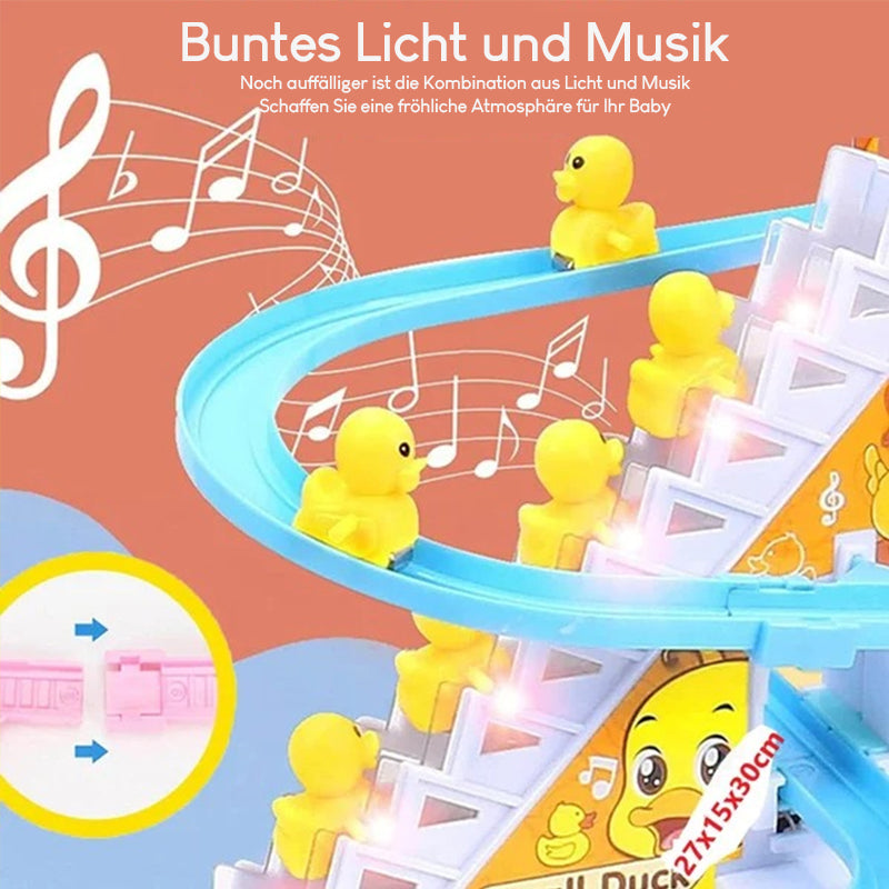 Avelena | 🌞Elektrische Enten Slide Track mit Licht und Musik🌞