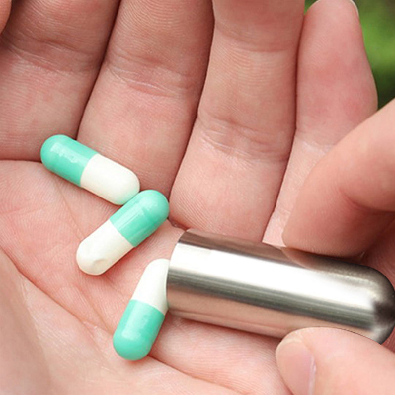 Avelena | Pillendose aus Edelstahl