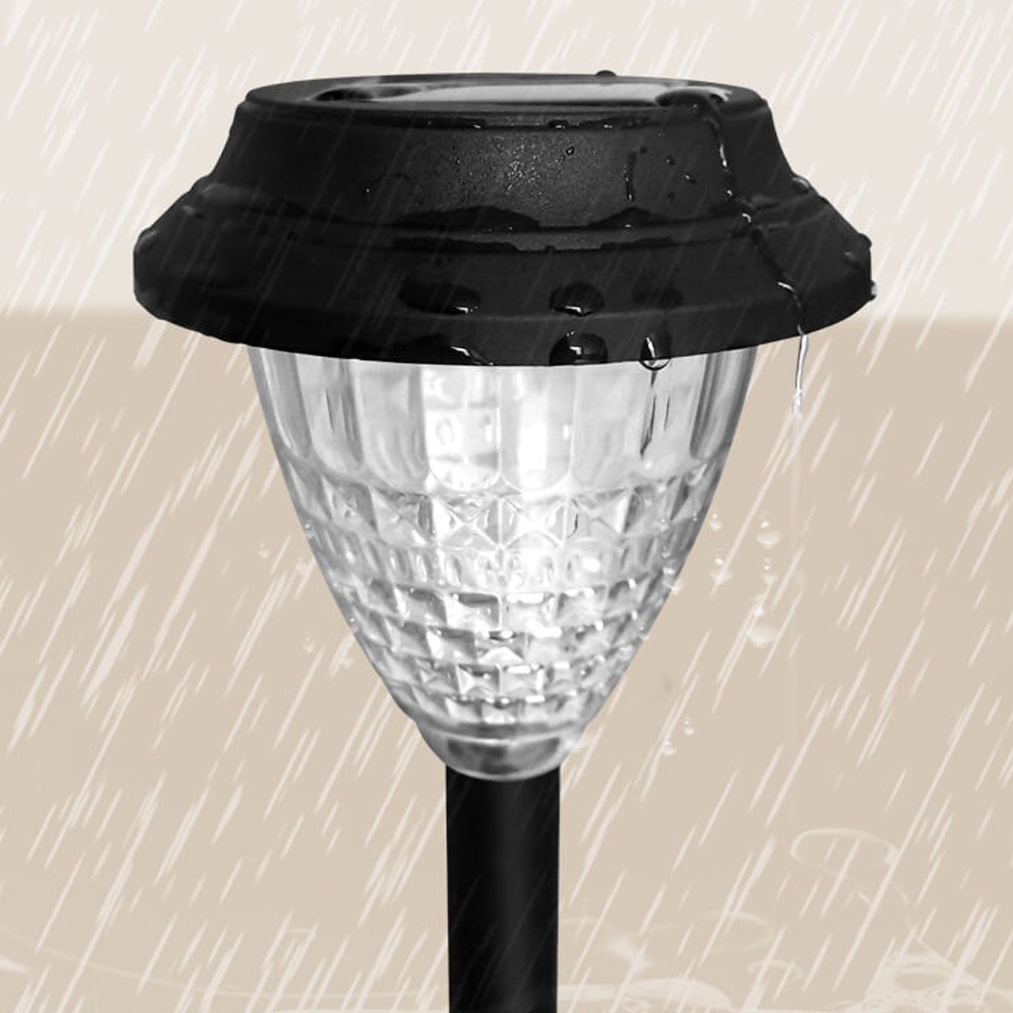Avelena | Solar wasserdicht kreisförmig divergente Licht Schatten Design LED Außen Garten Dekorationslicht