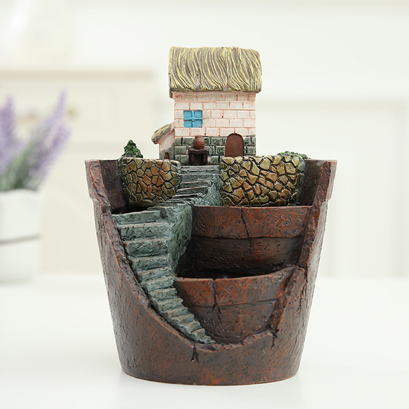 Avelena | Sukkulent Dekorationsblumentopf für Mini-Garten – Bonsai Pflanztopf für Mikrolandschaft und Garten