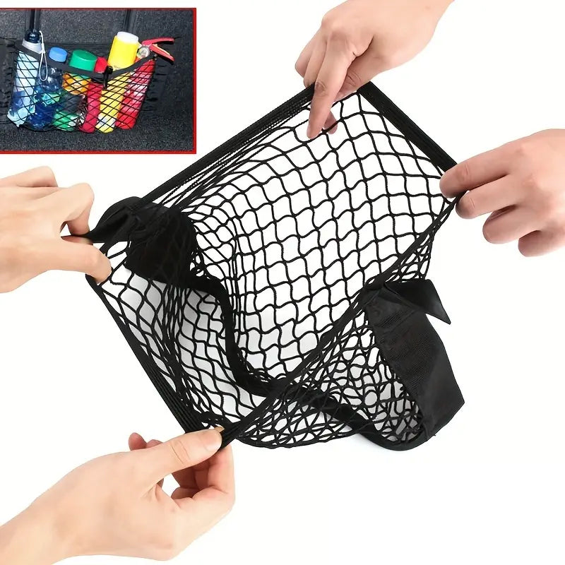 Avelena | Plastiktütenspeicher-Netztasche (Mit Klebeband)