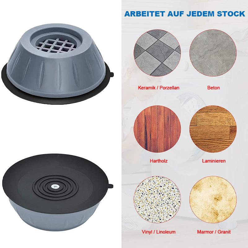Avelena | Anti-Vibrations-Waschmaschinenunterstützung (4 Stück)