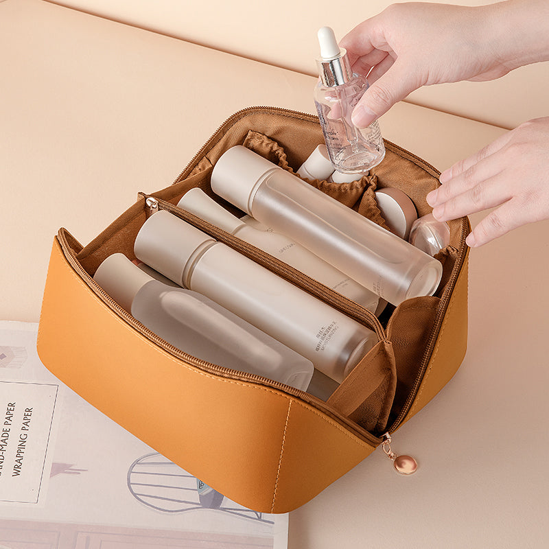 Avelena | Tragbare Kosmetiktasche mit großem Fassungsvermögen für Reisen
