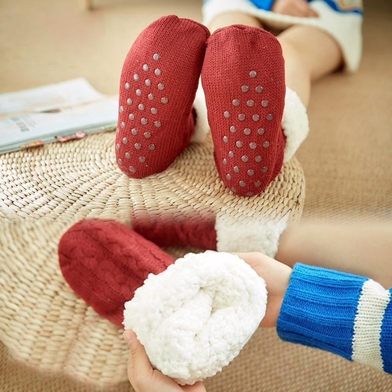 Avelena | Ultra-Plüsch Weiche Rutschfeste Socken, 1 Paar