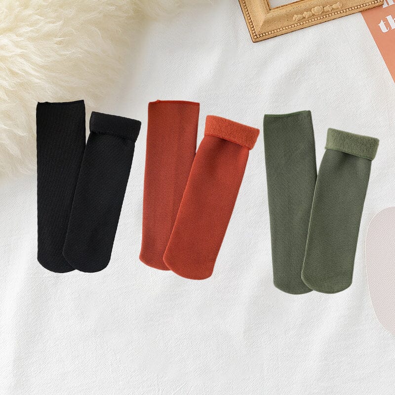 Avelena | Winterweiche Plüschbodensocken