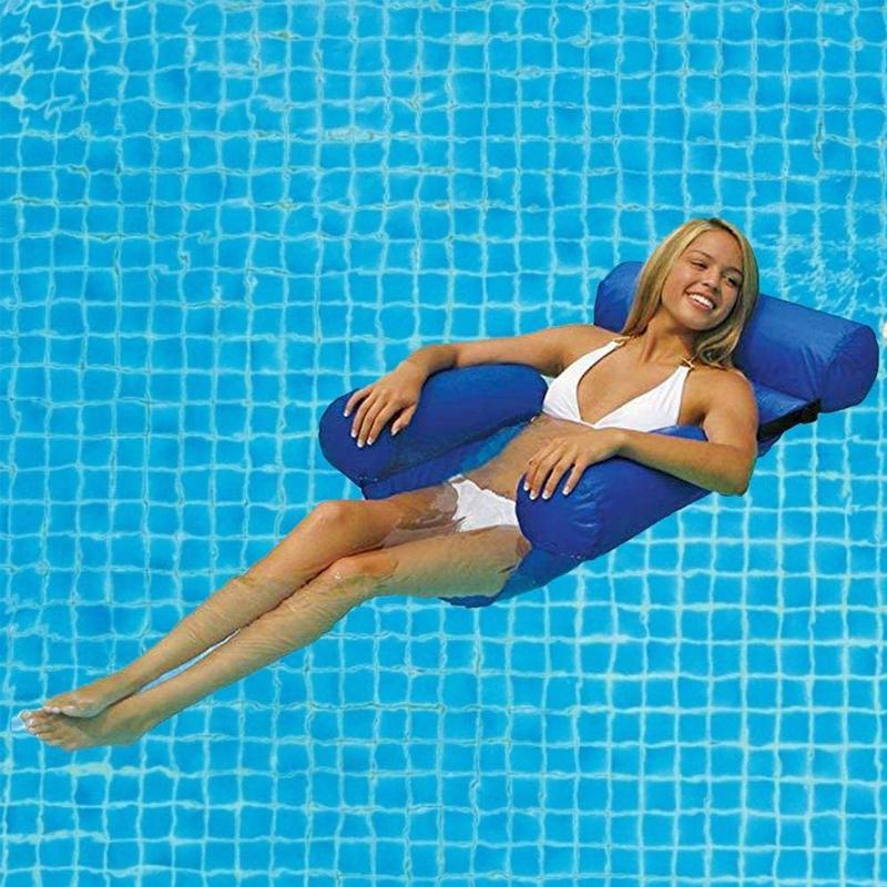 Avelena | Schwimmendes Schwimmbett und Liegestuhl