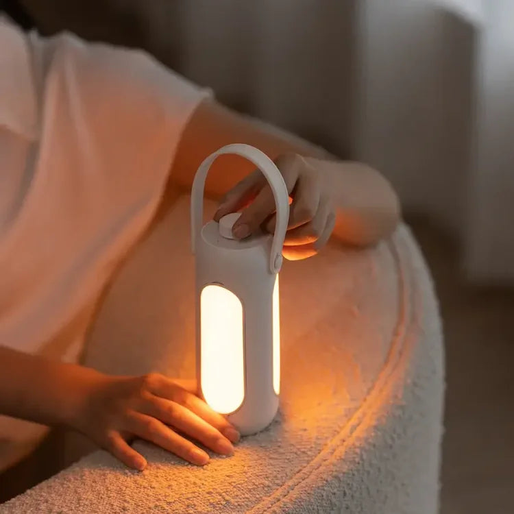 Avelena | Tragbare wiederaufladbare Campinglampe | 180 Stunden Batterielaufzeit, SOS-Funktion und leichtes Design für Outdoor-Abenteuer