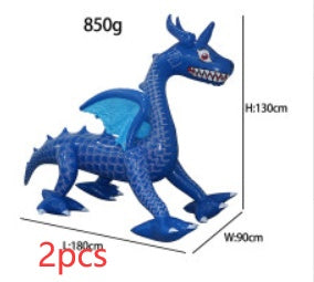 Avelena | Aufblasbare Weihnachtskugel Außendekoration 60cm – Wetterbeständige PVC Weihnachtsdekoration