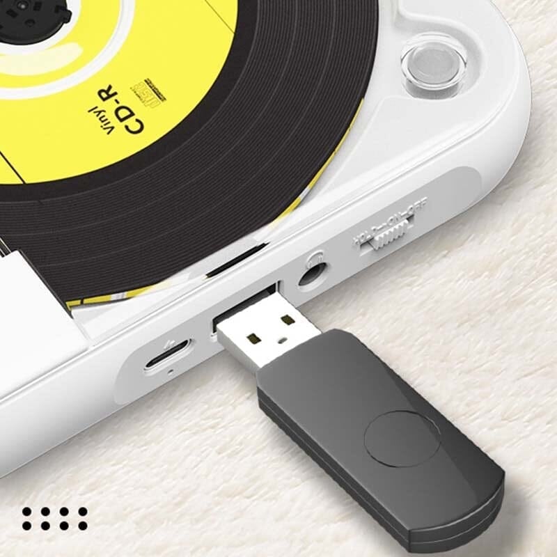 Avelena | Tragbarer Bluetooth-kompatibler CD-Player