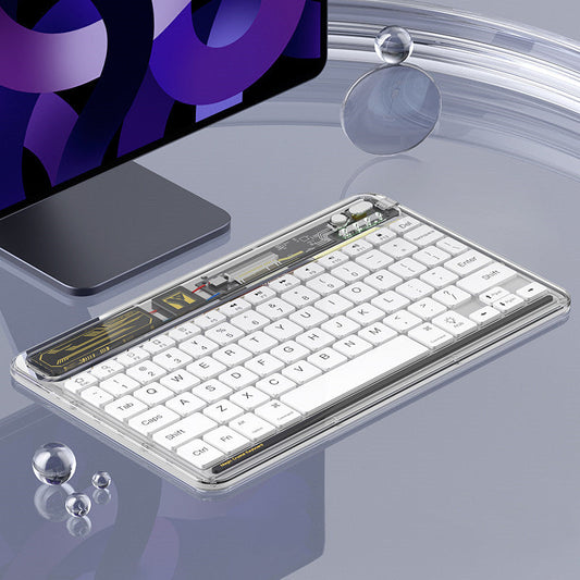 Avelena | Transparent Wireless Bluetooth-Tastatur