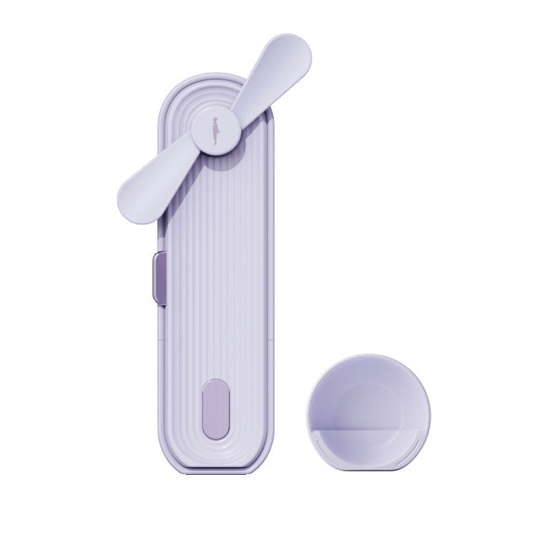Avelena | Tragbarer wiederaufladbarer Handventilator, mit zwei Windgeschwindigkeiten & Power Bank